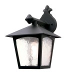Kinkiety zewnętrzne - Elstead Lighting Latarnia naścienna York - 1 źródło światła IP23 BL2-BLACK - product 1