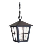 Lampy zewnętrzne wiszące - Elstead Lighting Latarnia wisząca Canterbury - 1 źródło światła IP43 BL48M-BLACK - product 1