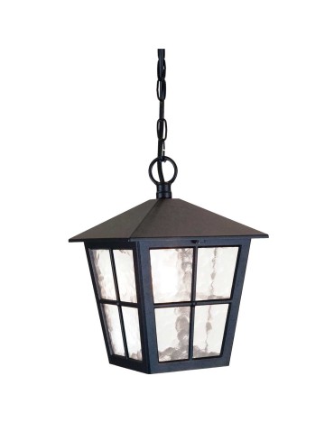 Elstead Lighting Latarnia wisząca Canterbury - 1 źródło światła IP43 BL48M-BLACK