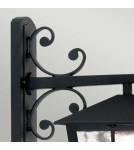 Elstead Lighting Latarnia naścienna Canterbury - 1 źródło światła IP43 BL52M-BLACK Elstead Lighting Latarnia naścienna Canterbury - 1 źródło światła IP43 BL52M-BLACK