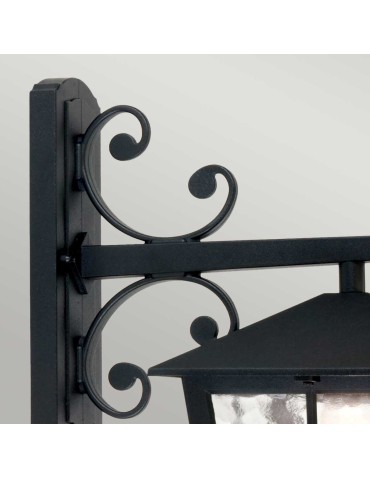 Elstead Lighting Latarnia naścienna Canterbury - 1 źródło światła IP43 BL52M-BLACK - product 2
