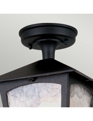 Elstead Lighting Latarnia wisząca York - 1 źródło światła IP23 BL6A-BLACK - produkt 2