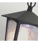 Lampy zewnętrzne wiszące - Elstead Lighting Latarnia wisząca York - 1 źródło światła IP23 BL6B-BLACK - product 3