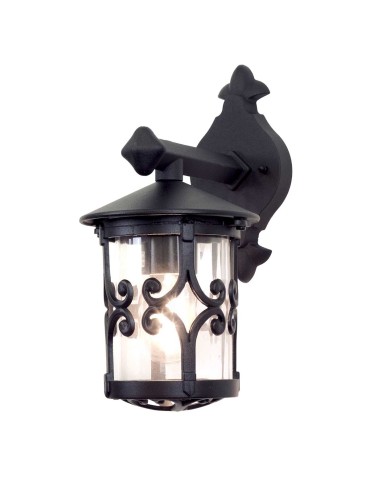 Elstead Lighting Latarnia naścienna Hereford - 1 źródło światła IP23 BL8-BLACK