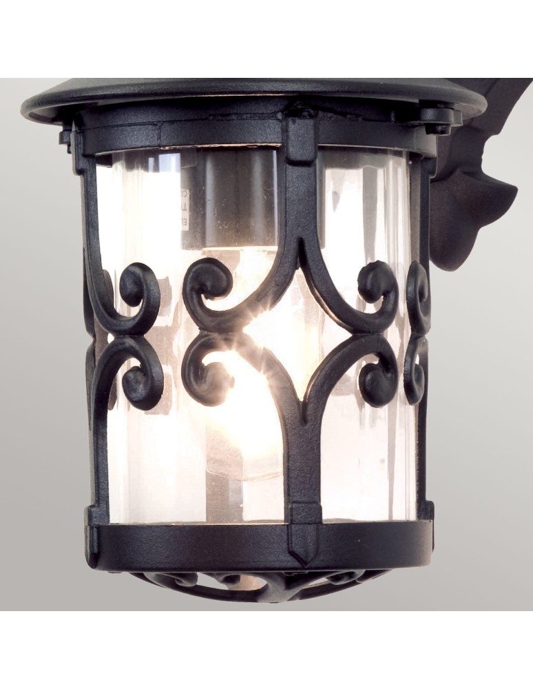 Elstead Lighting Latarnia naścienna Hereford - 1 źródło światła IP23 BL8-BLACK