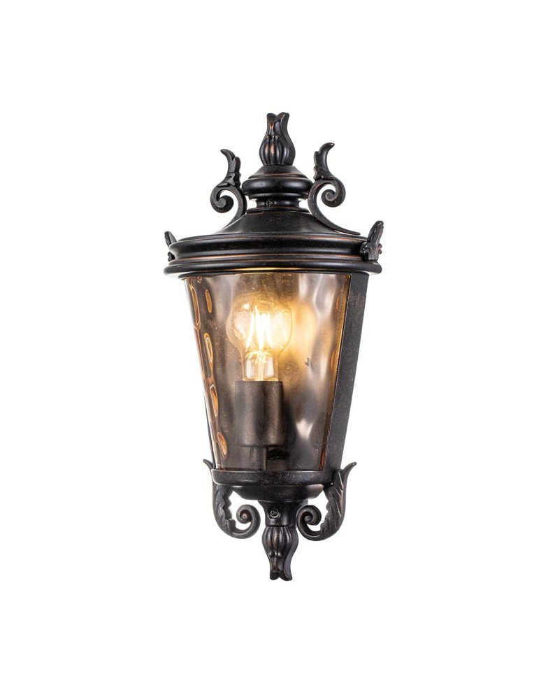 Elstead Lighting Średnia latarnia naścienna Baltimore - 1 źródło światła IP44 BT7-M Elstead Lighting Średnia latarnia naścienna Baltimore - 1 źródło światła IP44 BT7-M