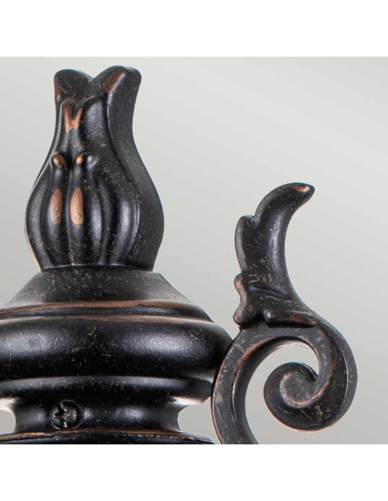 Elstead Lighting Średnia latarnia naścienna Baltimore - 1 źródło światła IP44 BT7-M Elstead Lighting Średnia latarnia naścienna Baltimore - 1 źródło światła IP44 BT7-M