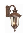 Elstead Lighting Duża latarnia naścienna Chicago - 4 źródła światła - Rdzawa brązowa patyna IP44 CC2-L