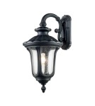 Elstead Lighting Średnia latarnia naścienna Chicago - 1 źródło światła - Teksturowana czerń IP44 CC2-M-BK Elstead Lighting Średnia latarnia naścienna Chicago - 1 źródło światła - Teksturowana czerń IP44 CC2-M-BK