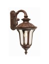 Elstead Lighting Mała latarnia naścienna Chicago - 1 źródło światła - Rdzawa brązowa patyna IP44 CC2-S Elstead Lighting Mała latarnia naścienna Chicago - 1 źródło światła - Rdzawa brązowa patyna IP44 CC2-S