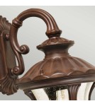 Elstead Lighting Mała latarnia naścienna Chicago - 1 źródło światła - Rdzawa brązowa patyna IP44 CC2-S Elstead Lighting Mała latarnia naścienna Chicago - 1 źródło światła - Rdzawa brązowa patyna IP44 CC2-S
