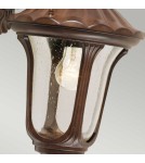 Elstead Lighting Mała latarnia naścienna Chicago - 1 źródło światła - Rdzawa brązowa patyna IP44 CC2-S Elstead Lighting Mała latarnia naścienna Chicago - 1 źródło światła - Rdzawa brązowa patyna IP44 CC2-S