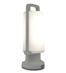 Lampy solarne - Lutec DRAGONFLY Zewnętrzna LED Srebrnoszary 6904101337 - produkt 1