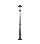 Lampy zewnętrzne latarnie - Elstead Lighting Latarnia stojąca Chicago - 1 źródło światła - Teksturowana czerń IP44 CC5-M-BK - product 1
