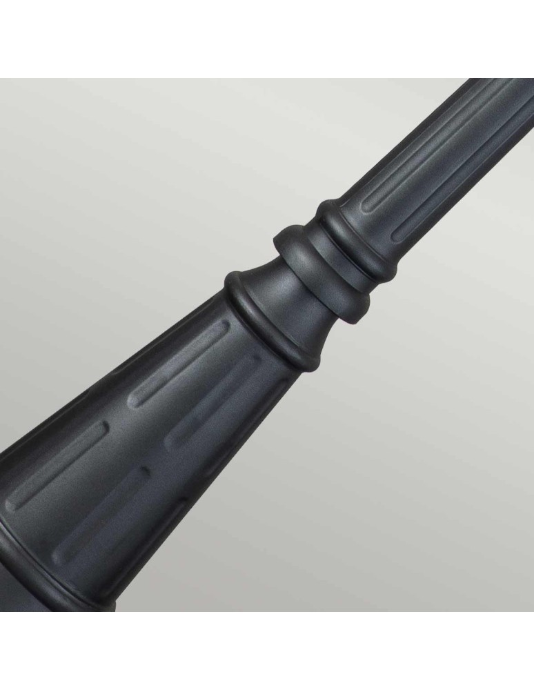 Lampy zewnętrzne latarnie - Elstead Lighting Latarnia stojąca Chicago - 1 źródło światła - Teksturowana czerń IP44 CC5-M-BK - product kolory-swiatla.pl 3