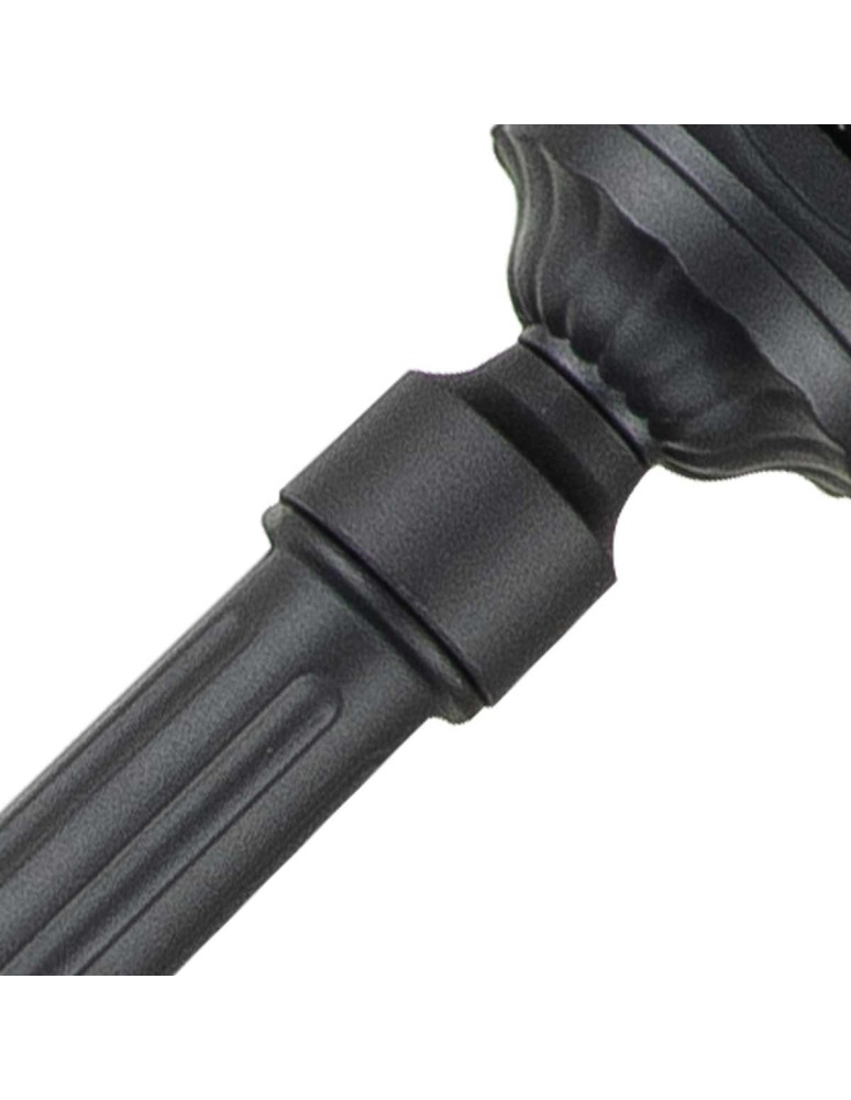 Lampy zewnętrzne latarnie - Elstead Lighting Latarnia stojąca Chicago - 1 źródło światła - Teksturowana czerń IP44 CC5-M-BK - product kolory-swiatla.pl 4