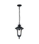 Elstead Lighting Mała latarnia wisząca Chicago - 1 źródło światła - Teksturowana czerń IP44 CC8-S-BK Elstead Lighting Mała latarnia wisząca Chicago - 1 źródło światła - Teksturowana czerń IP44 CC8-S-BK