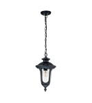 Elstead Lighting Mała latarnia wisząca Chicago - 1 źródło światła - Teksturowana czerń IP44 CC8-S-BK Elstead Lighting Mała latarnia wisząca Chicago - 1 źródło światła - Teksturowana czerń IP44 CC8-S-BK