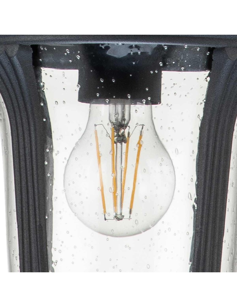 Elstead Lighting Mała latarnia wisząca Chicago - 1 źródło światła - Teksturowana czerń IP44 CC8-S-BK Elstead Lighting Mała latarnia wisząca Chicago - 1 źródło światła - Teksturowana czerń IP44 CC8-S-BK