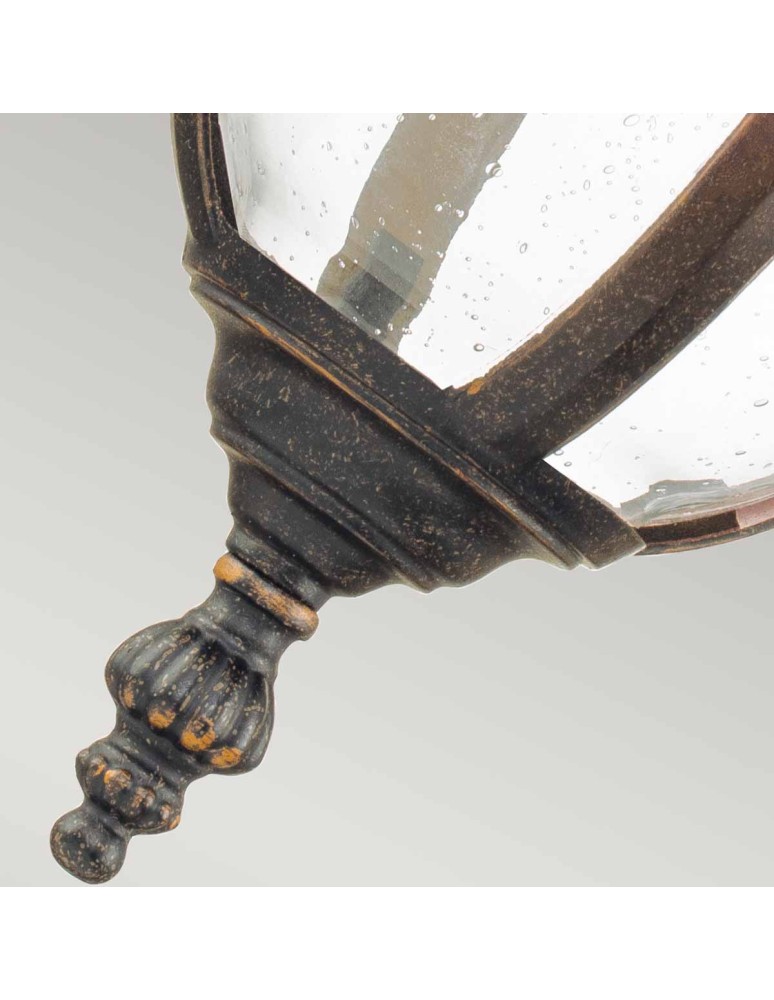 Elstead Lighting Średnia latarnia naścienna Cleveland - 1 źródło światła IP44 CL2-M