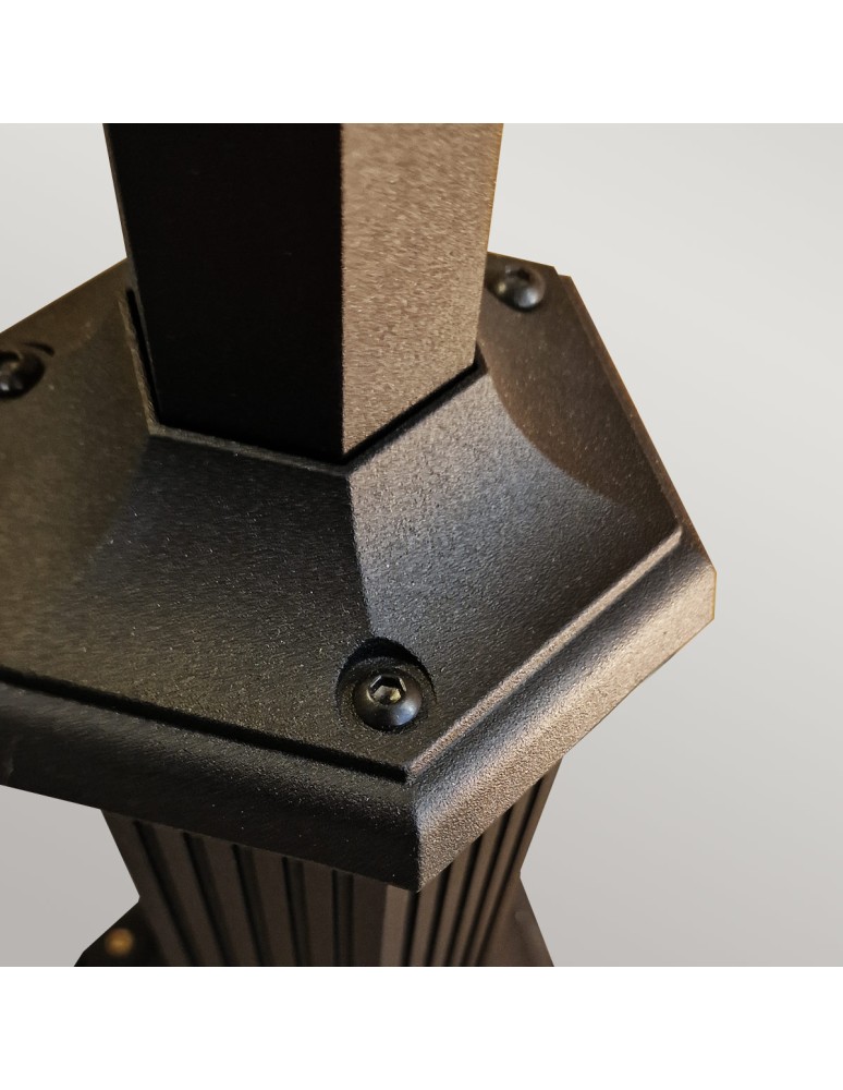 Lampy zewnętrzne latarnie - Elstead Lighting Latarnia stojąca Chapel - 1 źródło światła IP44 CP6-BLACK - product kolory-swiatla.pl 3