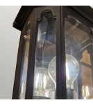 Kinkiety zewnętrzne - Elstead Lighting Latarnia naścienna Chapel - 1 źródło światła IP44 CP7-BLACK - product 3