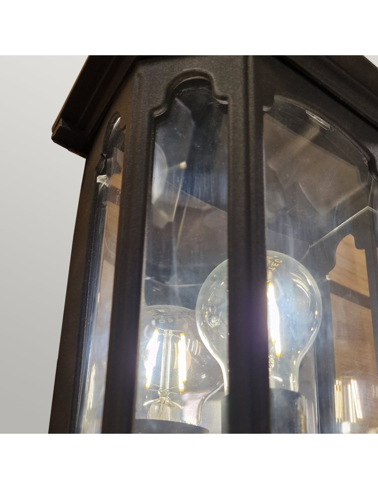 Kinkiety zewnętrzne - Elstead Lighting Latarnia naścienna Chapel - 1 źródło światła IP44 CP7-BLACK - product kolory-swiatla.pl 3