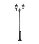 Lampy zewnętrzne latarnie - Elstead Lighting Latarnia stojąca Chapel - 2 źródła światła IP44 CP8-BLACK - product 1