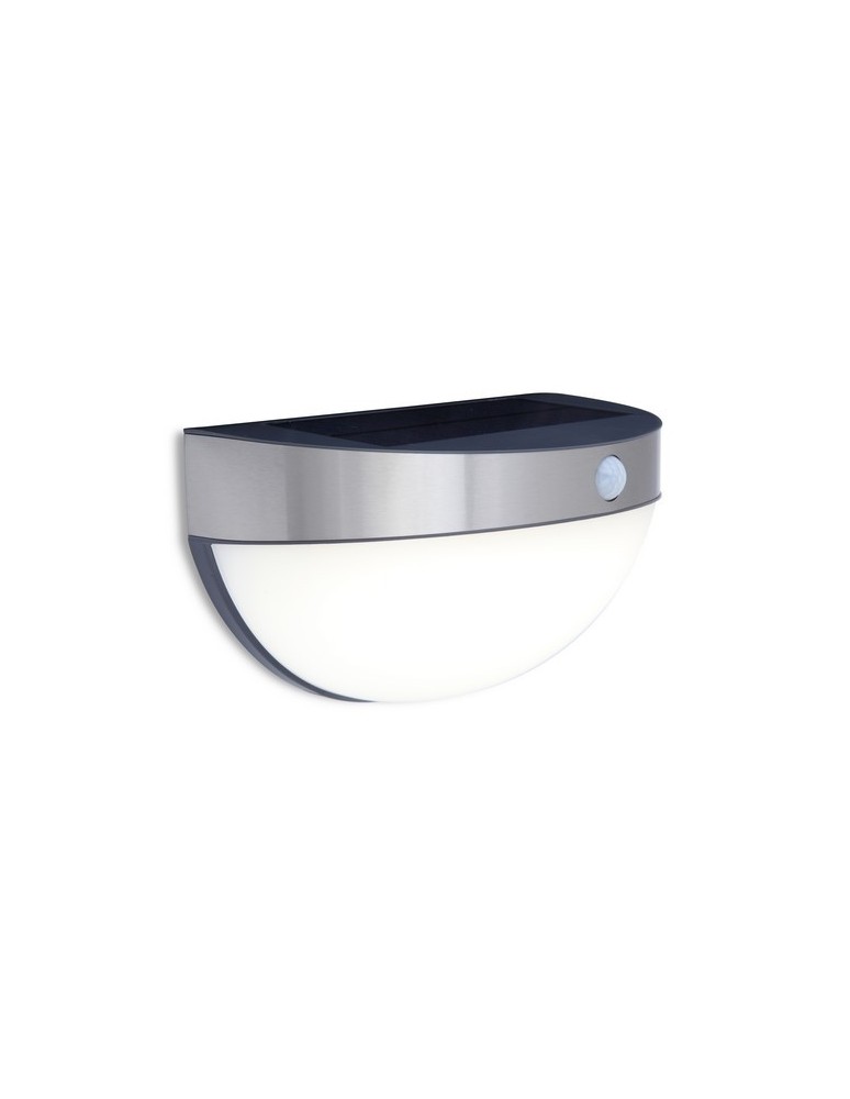 Lampy solarne - Lutec BUBBLE - CZUJNIK RUCHU Ścienna LED Stalowy 6908701001 - produkt kolory-swiatla.pl 1