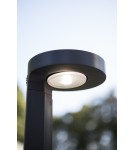 Lampy solarne - Lutec DISO Zewnętrzna LED Szary 6906703335 - produkt 2