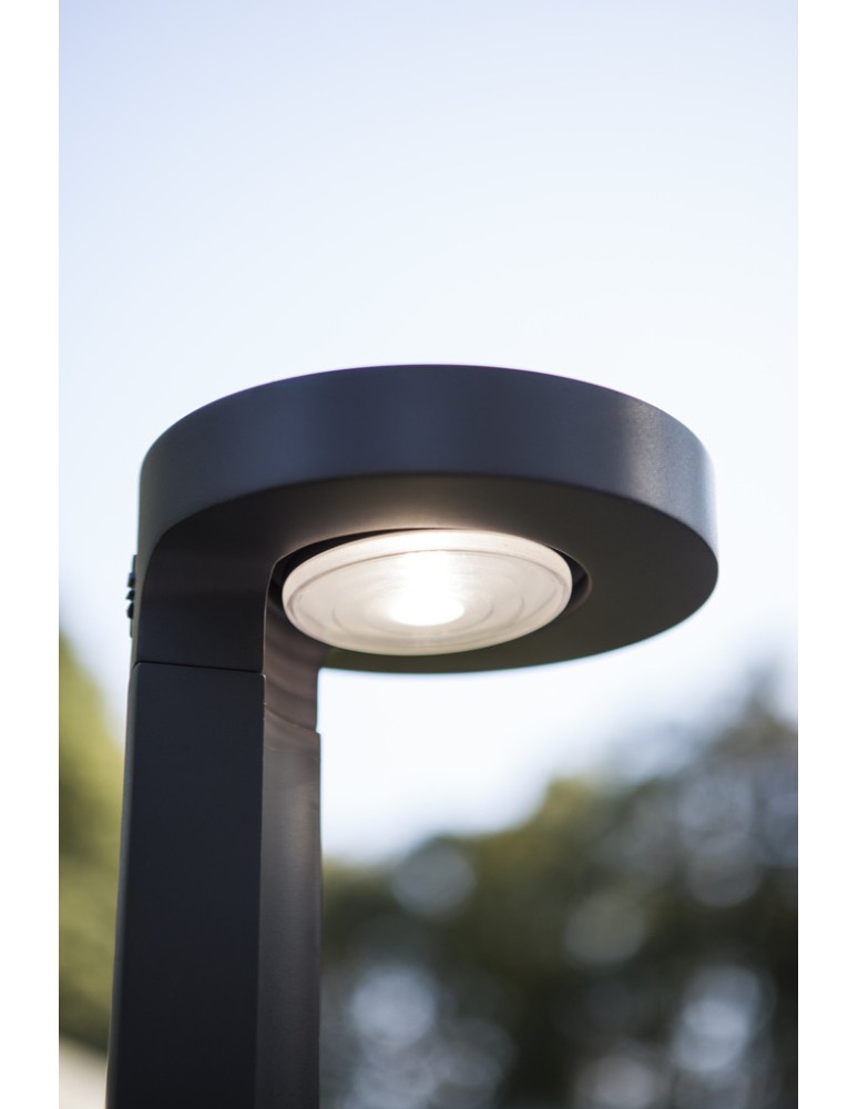 Lampy solarne - Lutec DISO Zewnętrzna LED Szary 6906703335 - produkt kolory-swiatla.pl 2