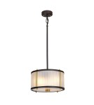 Elstead Lighting Lampa wisząca Corona - 2 źródła światła - Stary brąz / Stary mosiądz DL-CORONA-2P-BAB Elstead Lighting Lampa wisząca Corona - 2 źródła światła - Stary brąz / Stary mosiądz DL-CORONA-2P-BAB