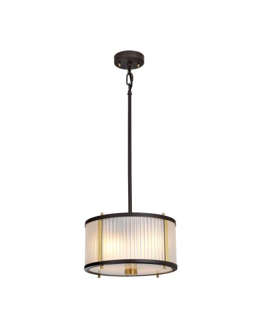 Elstead Lighting Lampa wisząca Corona - 2 źródła światła - Stary brąz / Stary mosiądz DL-CORONA-2P-BAB