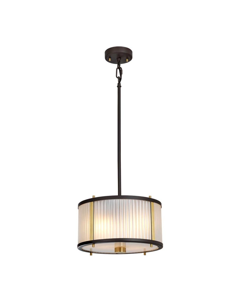 Elstead Lighting Lampa wisząca Corona - 2 źródła światła - Stary brąz / Stary mosiądz DL-CORONA-2P-BAB Elstead Lighting Lampa wisząca Corona - 2 źródła światła - Stary brąz / Stary mosiądz DL-CORONA-2P-BAB