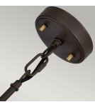 Elstead Lighting Lampa wisząca Corona - 2 źródła światła - Stary brąz / Stary mosiądz DL-CORONA-2P-BAB Elstead Lighting Lampa wisząca Corona - 2 źródła światła - Stary brąz / Stary mosiądz DL-CORONA-2P-BAB