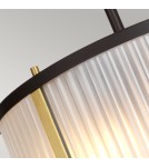 Elstead Lighting Lampa wisząca Corona - 2 źródła światła - Stary brąz / Stary mosiądz DL-CORONA-2P-BAB Elstead Lighting Lampa wisząca Corona - 2 źródła światła - Stary brąz / Stary mosiądz DL-CORONA-2P-BAB