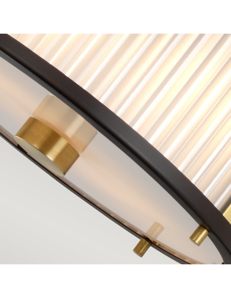 Elstead Lighting Lampa wisząca Corona - 2 źródła światła - Stary brąz / Stary mosiądz DL-CORONA-2P-BAB Elstead Lighting Lampa wisząca Corona - 2 źródła światła - Stary brąz / Stary mosiądz DL-CORONA-2P-BAB