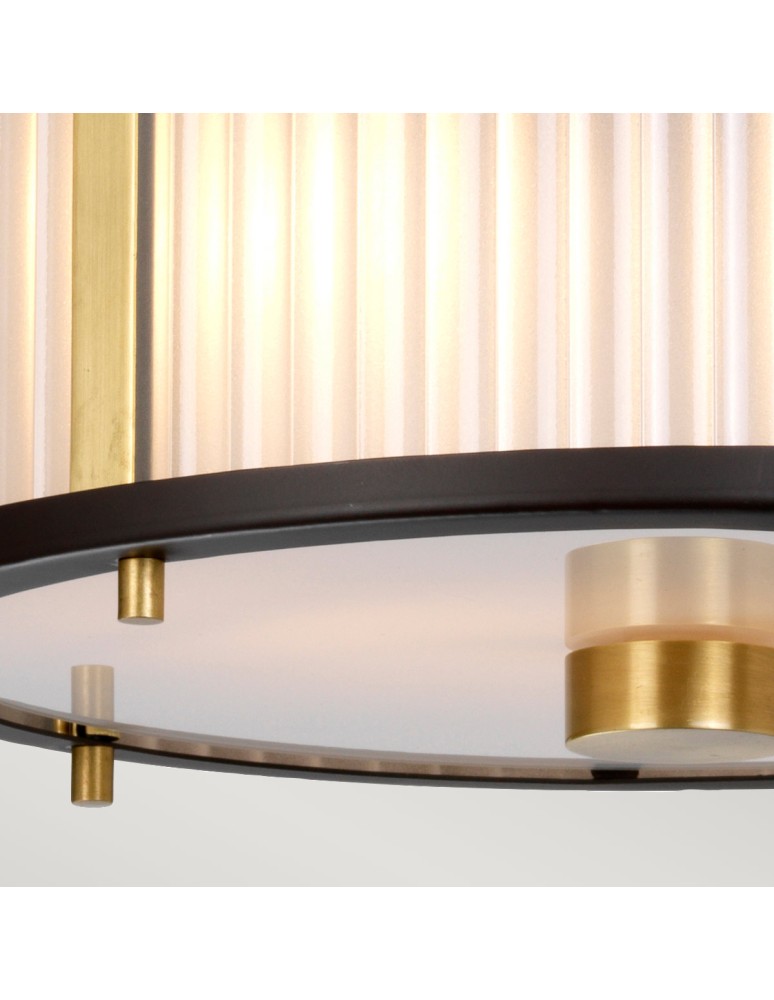 Elstead Lighting Lampa wisząca Corona - 2 źródła światła - Stary brąz / Stary mosiądz DL-CORONA-2P-BAB Elstead Lighting Lampa wisząca Corona - 2 źródła światła - Stary brąz / Stary mosiądz DL-CORONA-2P-BAB