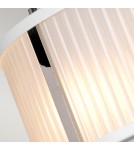Elstead Lighting Lampa wisząca Corona - 2 źródła światła - Satynowa biel / Polerowany nikiel DL-CORONA-2P-WPN Elstead Lighting Lampa wisząca Corona - 2 źródła światła - Satynowa biel / Polerowany nikiel DL-CORONA-2P-WPN
