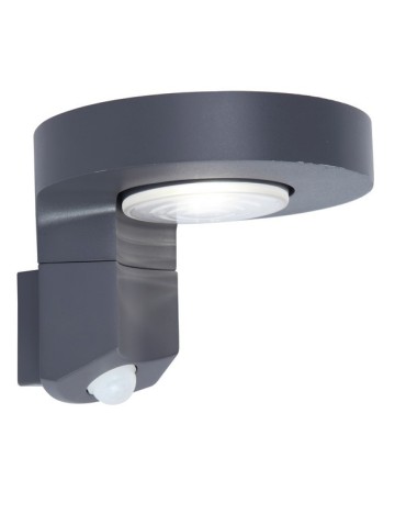 Lutec DISO - CZUJNIK RUCHU Ścienna LED Szary 6906702335