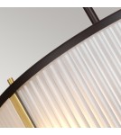 Elstead Lighting Lampa wisząca Corona - 3 źródła światła - Stary brąz / Stary mosiądz DL-CORONA-3P-BAB Elstead Lighting Lampa wisząca Corona - 3 źródła światła - Stary brąz / Stary mosiądz DL-CORONA-3P-BAB