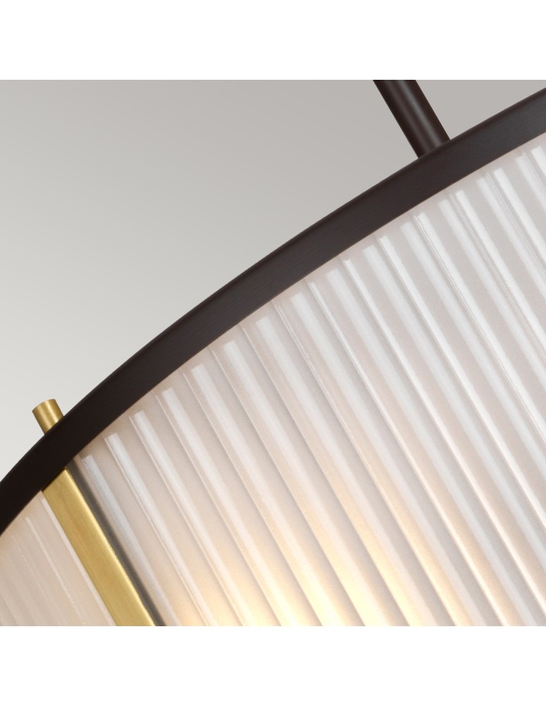 Elstead Lighting Lampa wisząca Corona - 3 źródła światła - Stary brąz / Stary mosiądz DL-CORONA-3P-BAB Elstead Lighting Lampa wisząca Corona - 3 źródła światła - Stary brąz / Stary mosiądz DL-CORONA-3P-BAB