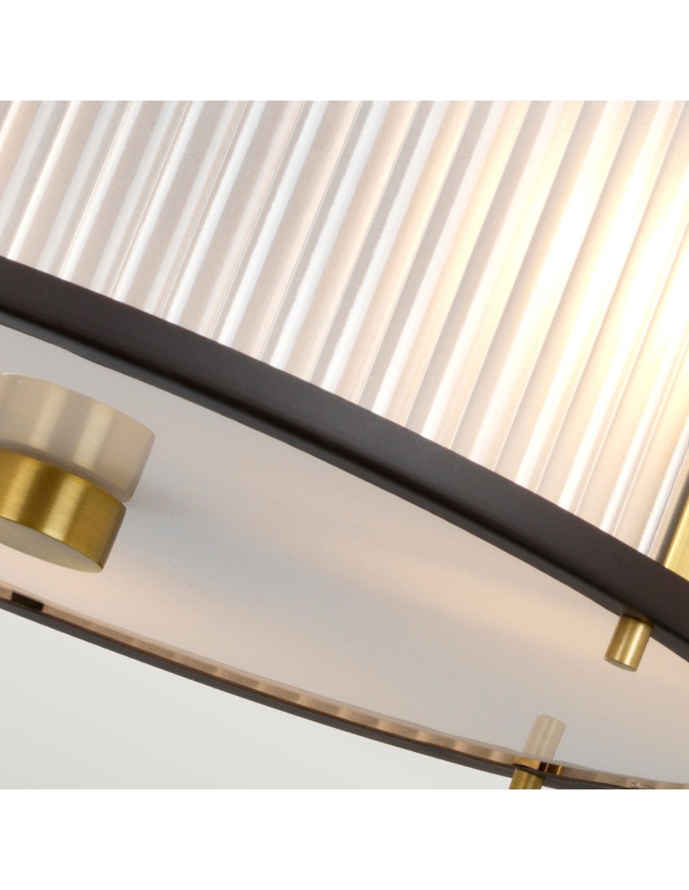 Elstead Lighting Lampa wisząca Corona - 3 źródła światła - Stary brąz / Stary mosiądz DL-CORONA-3P-BAB Elstead Lighting Lampa wisząca Corona - 3 źródła światła - Stary brąz / Stary mosiądz DL-CORONA-3P-BAB