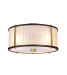 Elstead Lighting Lampa wisząca Corona - 3 źródła światła - Stary brąz / Stary mosiądz DL-CORONA-3P-BAB Elstead Lighting Lampa wisząca Corona - 3 źródła światła - Stary brąz / Stary mosiądz DL-CORONA-3P-BAB