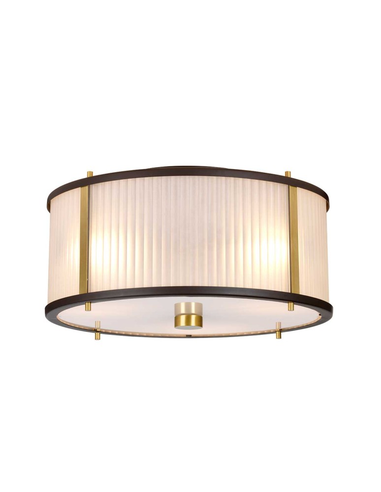 Elstead Lighting Lampa wisząca Corona - 3 źródła światła - Stary brąz / Stary mosiądz DL-CORONA-3P-BAB Elstead Lighting Lampa wisząca Corona - 3 źródła światła - Stary brąz / Stary mosiądz DL-CORONA-3P-BAB