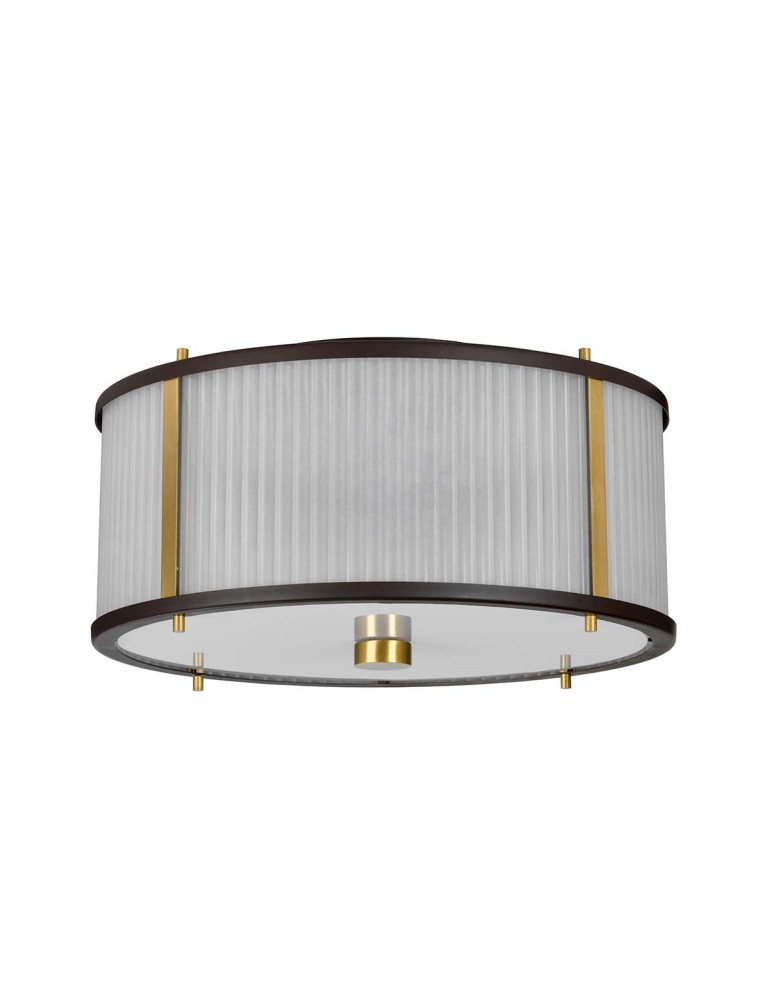 Elstead Lighting Lampa wisząca Corona - 3 źródła światła - Stary brąz / Stary mosiądz DL-CORONA-3P-BAB Elstead Lighting Lampa wisząca Corona - 3 źródła światła - Stary brąz / Stary mosiądz DL-CORONA-3P-BAB