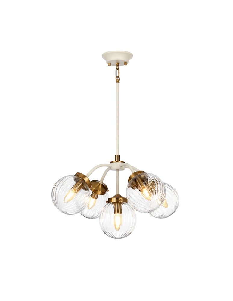 Elstead Lighting Lampa wisząca Cosmos - 5 źródeł światła DL-COSMOS5 Elstead Lighting Lampa wisząca Cosmos - 5 źródeł światła DL-COSMOS5