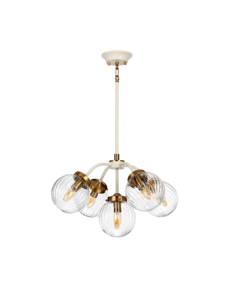 Elstead Lighting Lampa wisząca Cosmos - 5 źródeł światła DL-COSMOS5 Elstead Lighting Lampa wisząca Cosmos - 5 źródeł światła DL-COSMOS5