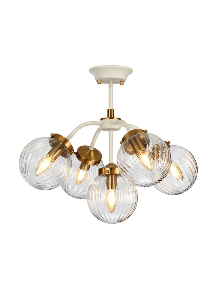 Elstead Lighting Lampa wisząca Cosmos - 5 źródeł światła DL-COSMOS5 Elstead Lighting Lampa wisząca Cosmos - 5 źródeł światła DL-COSMOS5