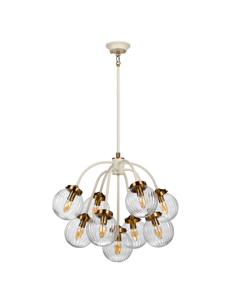 Lampy wiszące - Elstead Lighting Lampa wisząca Cosmos - 9 źródeł światła DL-COSMOS9 - product kolory-swiatla.pl 2